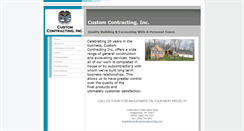 Desktop Screenshot of customcontracting.com